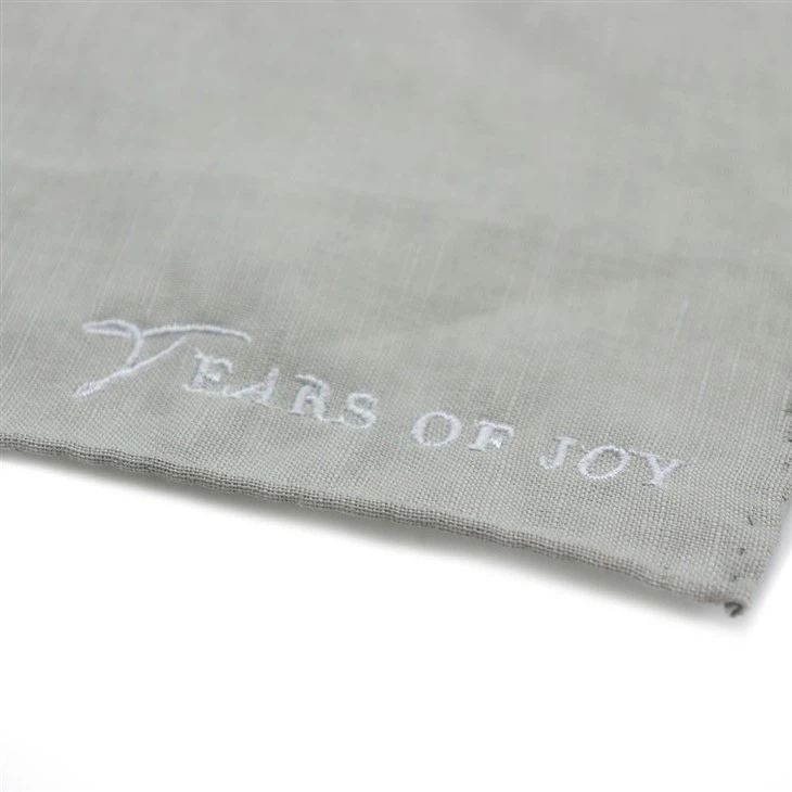 hand rolled pocket square