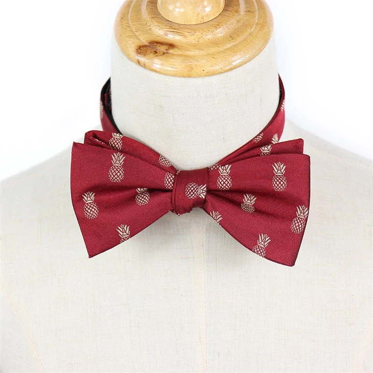 Mens Red Bow Tie